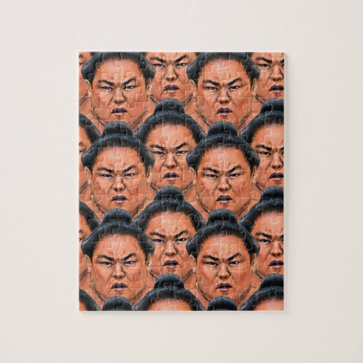 RIKISHI! (Sumo Wrestler) Legpuzzel (Verticaal)