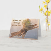 Ril me Hout u Verjaardag 60 bent Kaart (Gele Bloem)