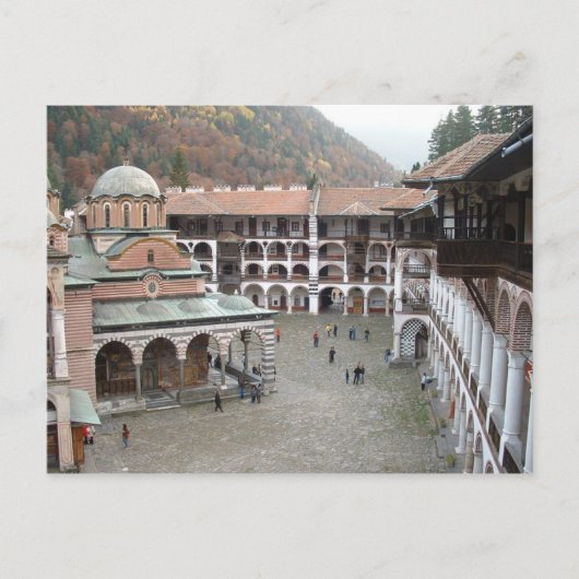 Rila klooster briefkaart (Voorkant)