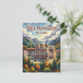 Rila Monasterie Bulgarije Briefkaart (Staand voorkant)