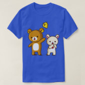 Rilakkuma Korilakkuma en Kiiroitori T-shirt (Design voorkant)