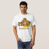 " Rilakkuma Relax Beer Cartoon Character" T-shirt (Voorkant volledig)