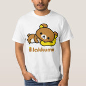" Rilakkuma Relax Beer Cartoon Character" T-shirt (Voorkant)