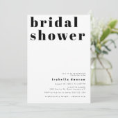 RILEY Bold Bohemian Retro Photo Vrijgezellenfeest Kaart (Staand voorkant)