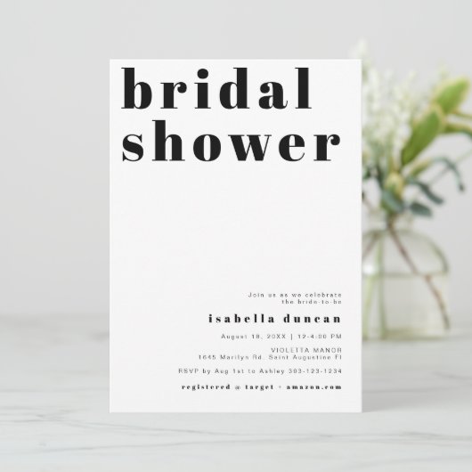 RILEY Bold Bohemian Retro Photo Vrijgezellenfeest Kaart (Staand voorkant)