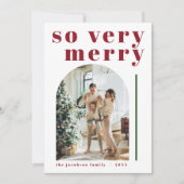 RILEY Bold, zo mooi kerstkerst Kaart (Voorkant)