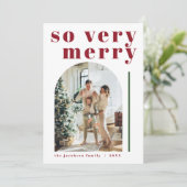 RILEY Bold, zo mooi kerstkerst Kaart (Staand voorkant)