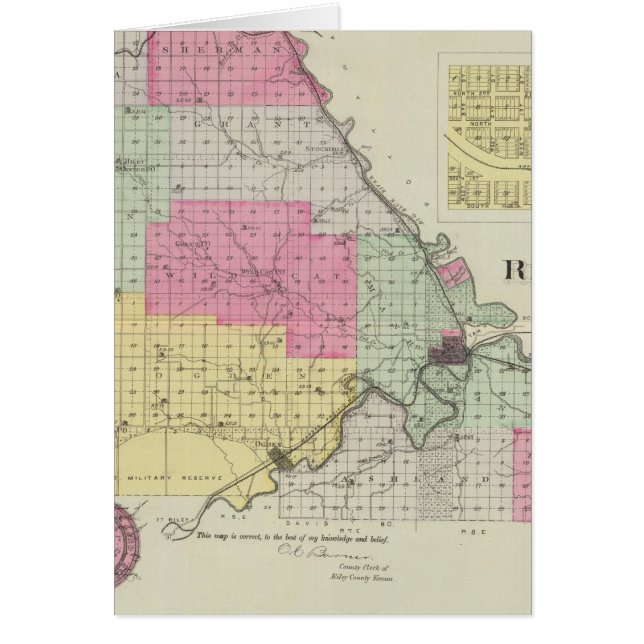 Riley County, Kansas (Voorkant)