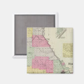 Riley County, Kansas Magneet (Voorkant / Achterkant)