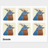Riley de oostelijke stickers van de blauwvogel (Vel)