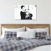 Riley en Ellen Canvas Afdruk (Insitu (Slaapkamer))
