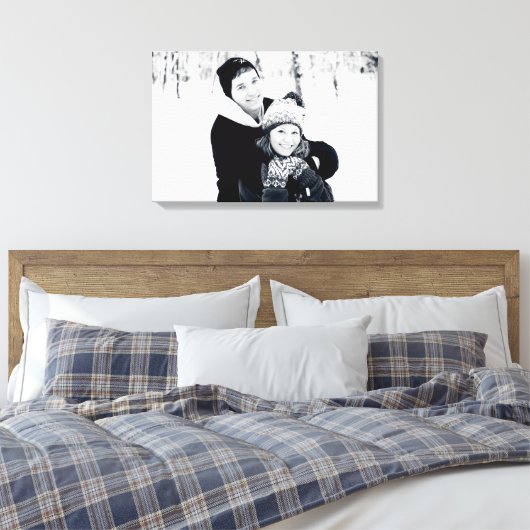 Riley en Ellen Canvas Afdruk (Insitu (Slaapkamer))