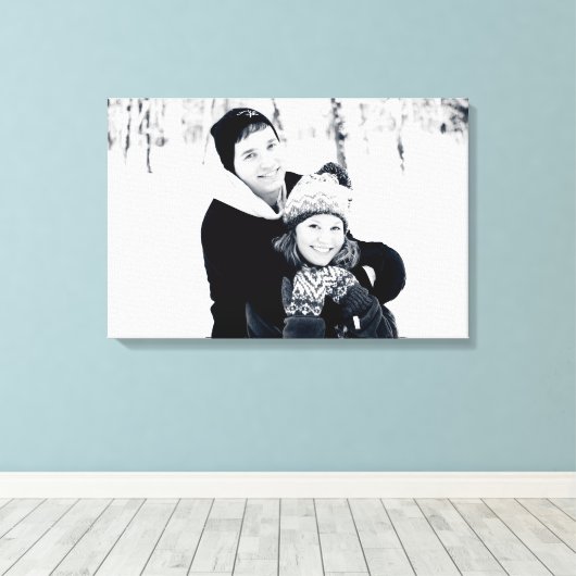 Riley en Ellen Canvas Afdruk (Insitu (Houten vloer))