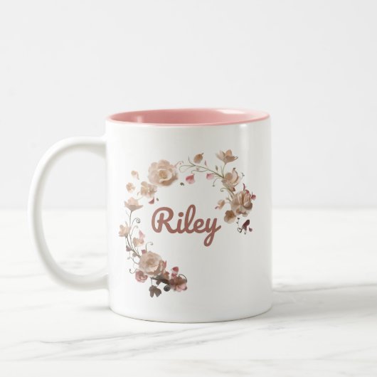 Riley Floral Mok (Links)