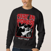 Riley Gale Power Trip RIP Classic DMN T-Shirt (Voorkant)
