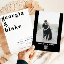 RILEY Modern Bold Hedendaagse foto bruiloft