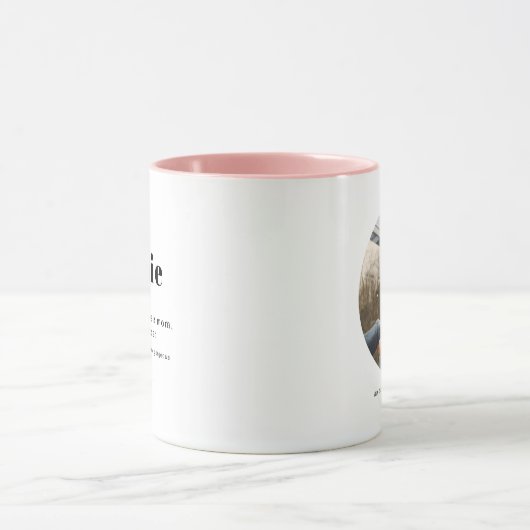 RILEY Modern Cute Funtie Definition Foto Auntie Mok (Midden)