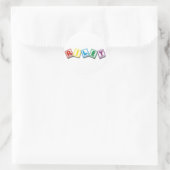 Riley Ronde Sticker (Tas)
