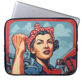 Riley-Roos Laptop Sleeve (Voorkant)