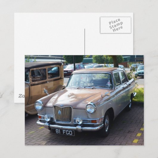 Riley Saloon Briefkaart (Voorkant / Achterkant)