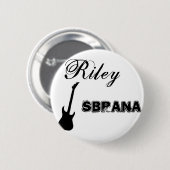 Riley Sbrana knop Standaardgrootte Ronde Button 5,7 Cm (Voorkant /achterkant)