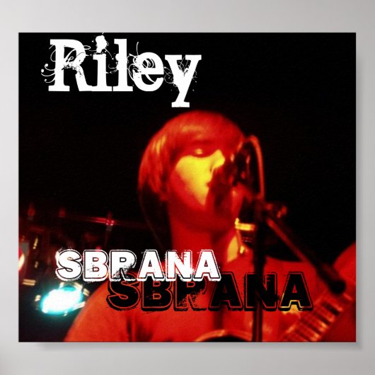 Riley Sbrana poster #2 (Voorkant)