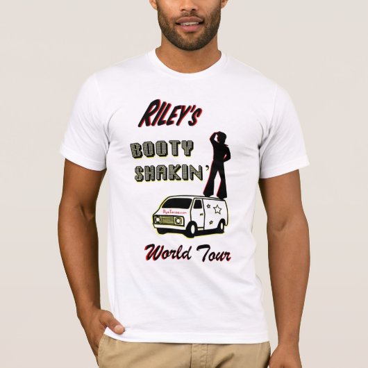 Riley's 'Booty Shakin' World Tour T-shirt (Voorkant)