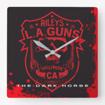 Riley's L.A.PISTOLEN Red & Black Marble Vinyl Art