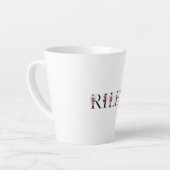 Riley's naam. Mijn naam is Riley. Latte Mok (Linkerhoek)