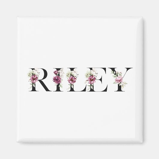 Riley's naam. Mijn naam is Riley. Magneet (Voorkant)