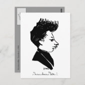 Rilke Caricature Briefkaart (Voorkant / Achterkant)