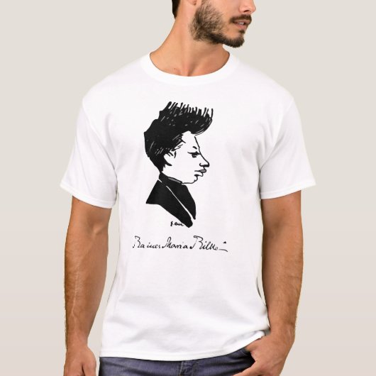 Rilke - Caricature T-shirt (Voorkant)