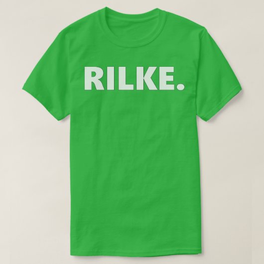 RILKE T-SHIRT (Design voorkant)