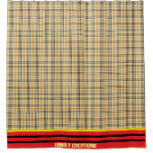 Rilla Plaid Douchegordijn (Voorkant)