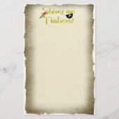 RILLEN ME TIMBERS! BRIEFPAPIER (Voorkant)