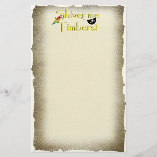 RILLEN ME TIMBERS! BRIEFPAPIER (Voorkant)