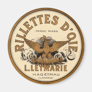  Rillettes D'oie Advertisement Magneet