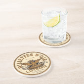  Rillettes D'oie Advertisement Zandsteen Onderzetter (Zijkant)