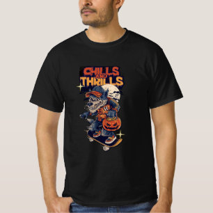 Rillingen en sensaties Halloween Weerwolf SkateT-S T-shirt