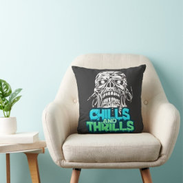 Rillingen en sensaties Schedel Graphic Halloween H Kussen