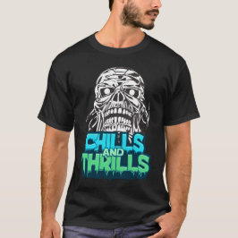 Rillingen en sensaties Schedel Graphic Halloween H T-shirt