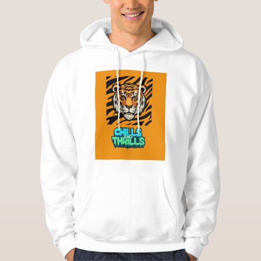 Rillingen en sensaties Tiger Print T-shirt (Voorkant)