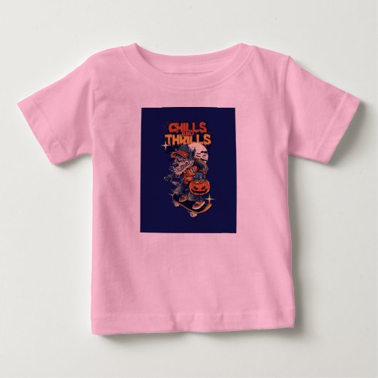 Rillingen en Thrills Halloween Skateboard Wolf T-S (Voorkant)