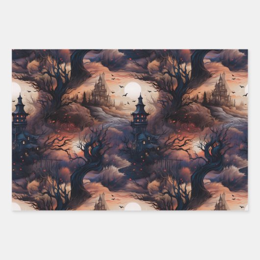 Rillingen en Thrills Mansion Inpakpapier Vel (Voorkant 3)