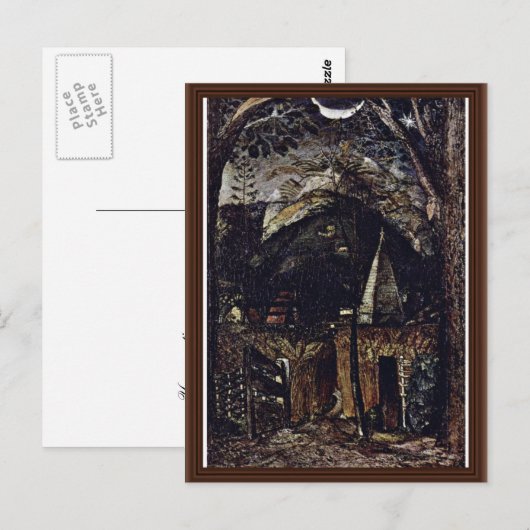 Rillingen per palmmonster (beste kwaliteit) briefkaart (Voorkant / Achterkant)