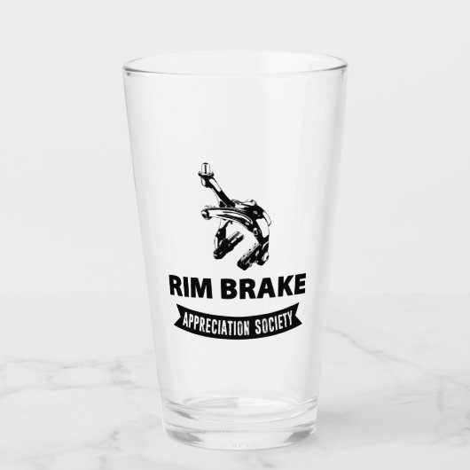 Rim Brake Appreciation Society Glas (Voorkant)