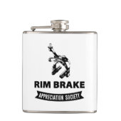 Rim Brake Appreciation Society Heupfles (Voorkant)