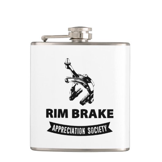 Rim Brake Appreciation Society Heupfles (Voorkant)