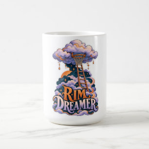 Rim Dromer Wolken Basketbalring Koffiemok
