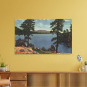 Rim O' the World Drive, West End Uitzicht Canvas Afdruk (Insitu (Woonkamer))